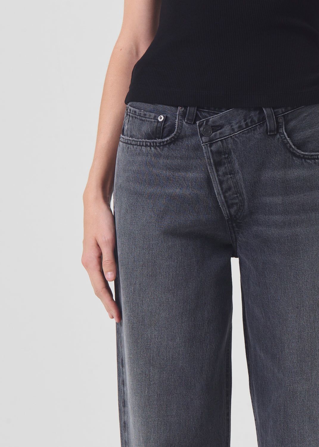 Jean Agolde Criss Cross Upsized Jean Femme Synchronize | UPOFZ-3492