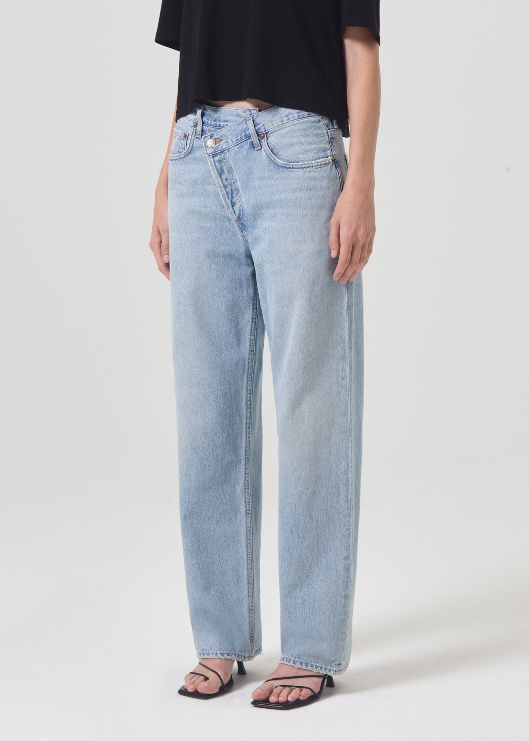 Jean Agolde Criss Cross Upsized Jean Femme Wired | WGTMS-0184