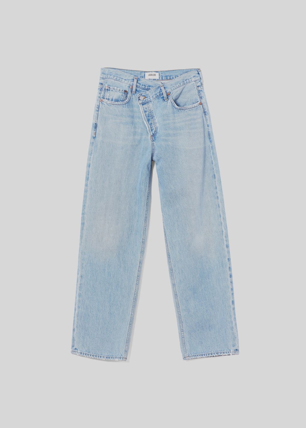Jean Agolde Criss Cross Upsized Jean Femme Wired | WGTMS-0184