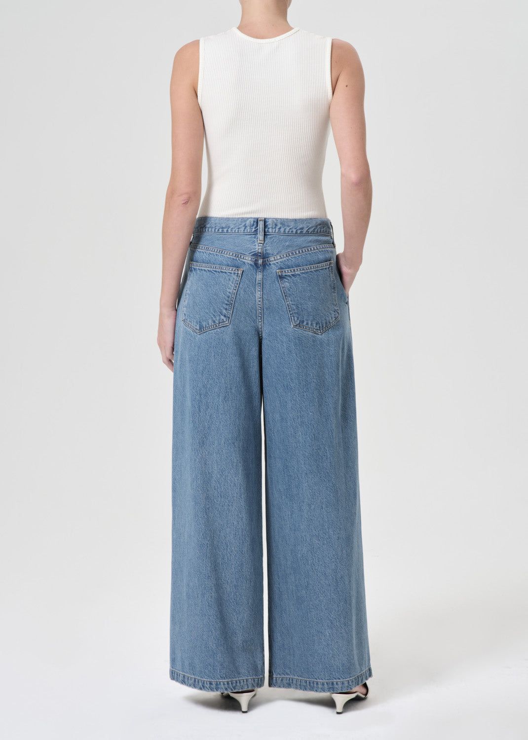 Jean Agolde Ellis Trouser Femme Baffle | KZWRQ-7312