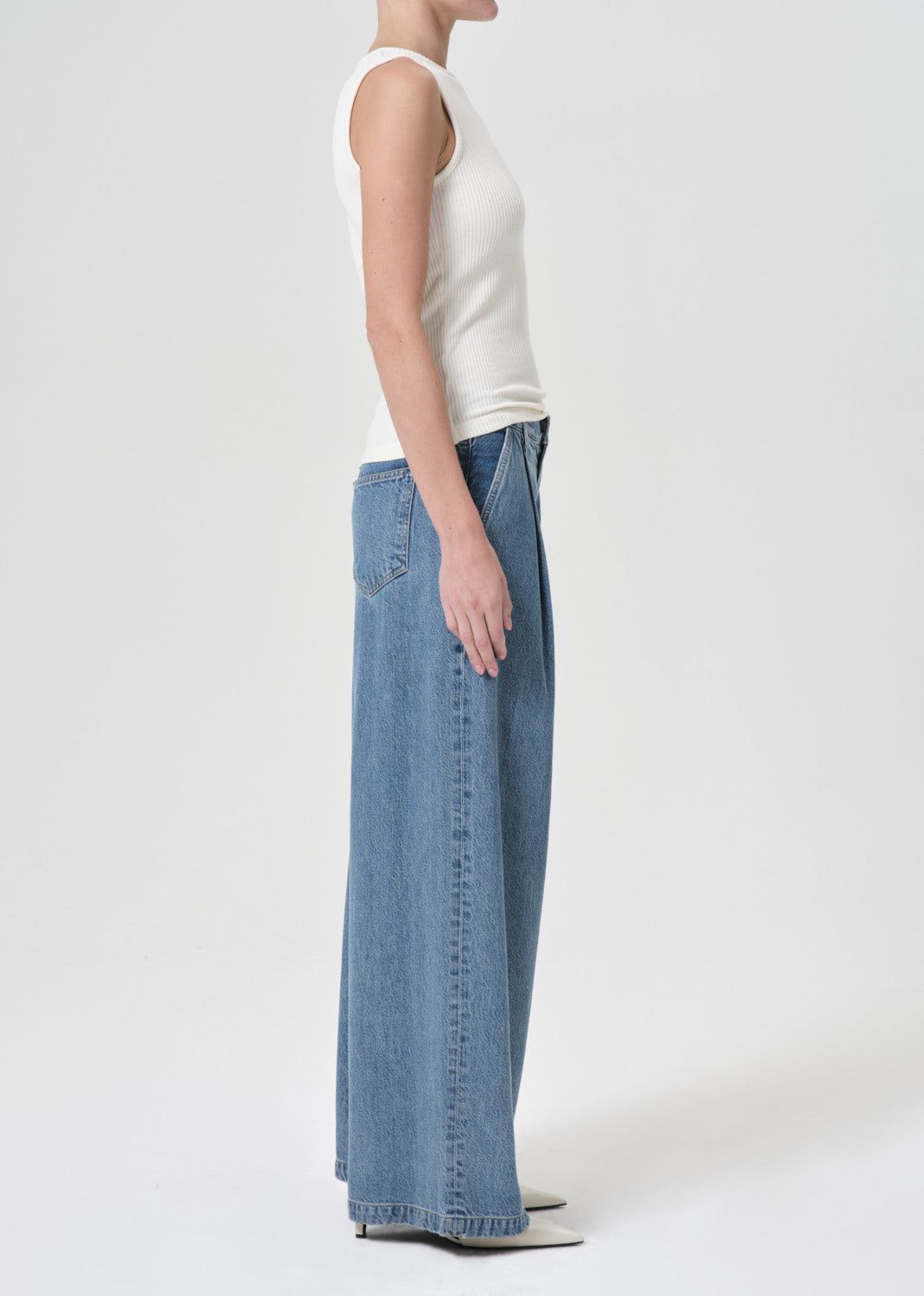 Jean Agolde Ellis Trouser Femme Baffle | KZWRQ-7312