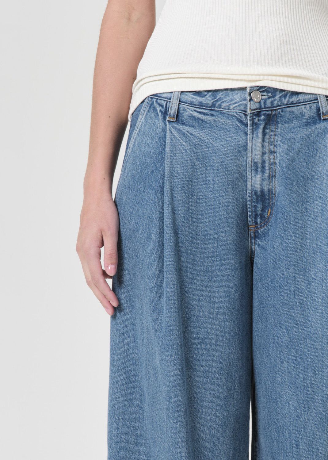 Jean Agolde Ellis Trouser Femme Baffle | KZWRQ-7312