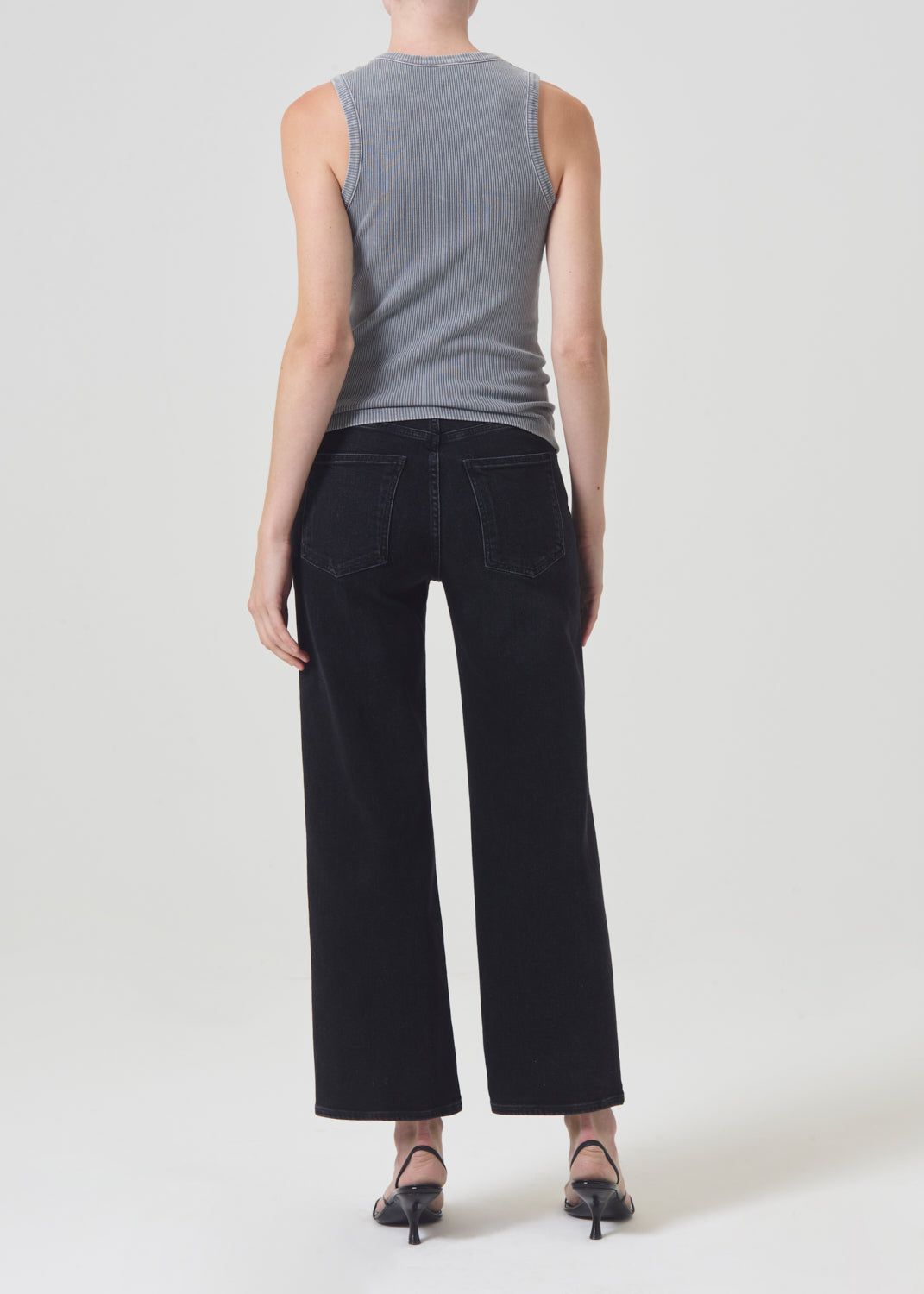 Jean Agolde Harper Crop Jean Femme Hush | LRPVO-7841