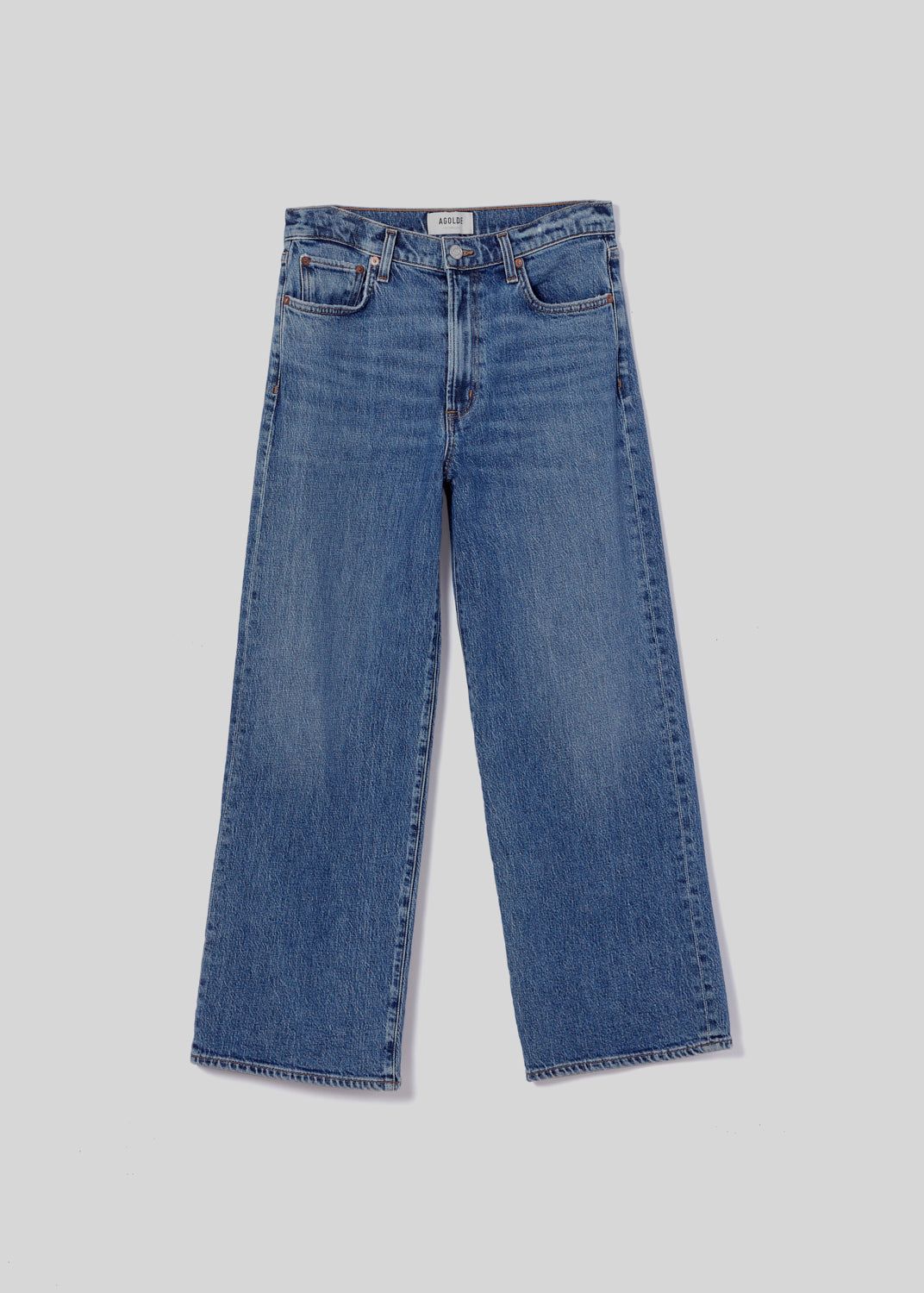 Jean Agolde Harper Crop Jean Femme Moor | LVQTE-4280