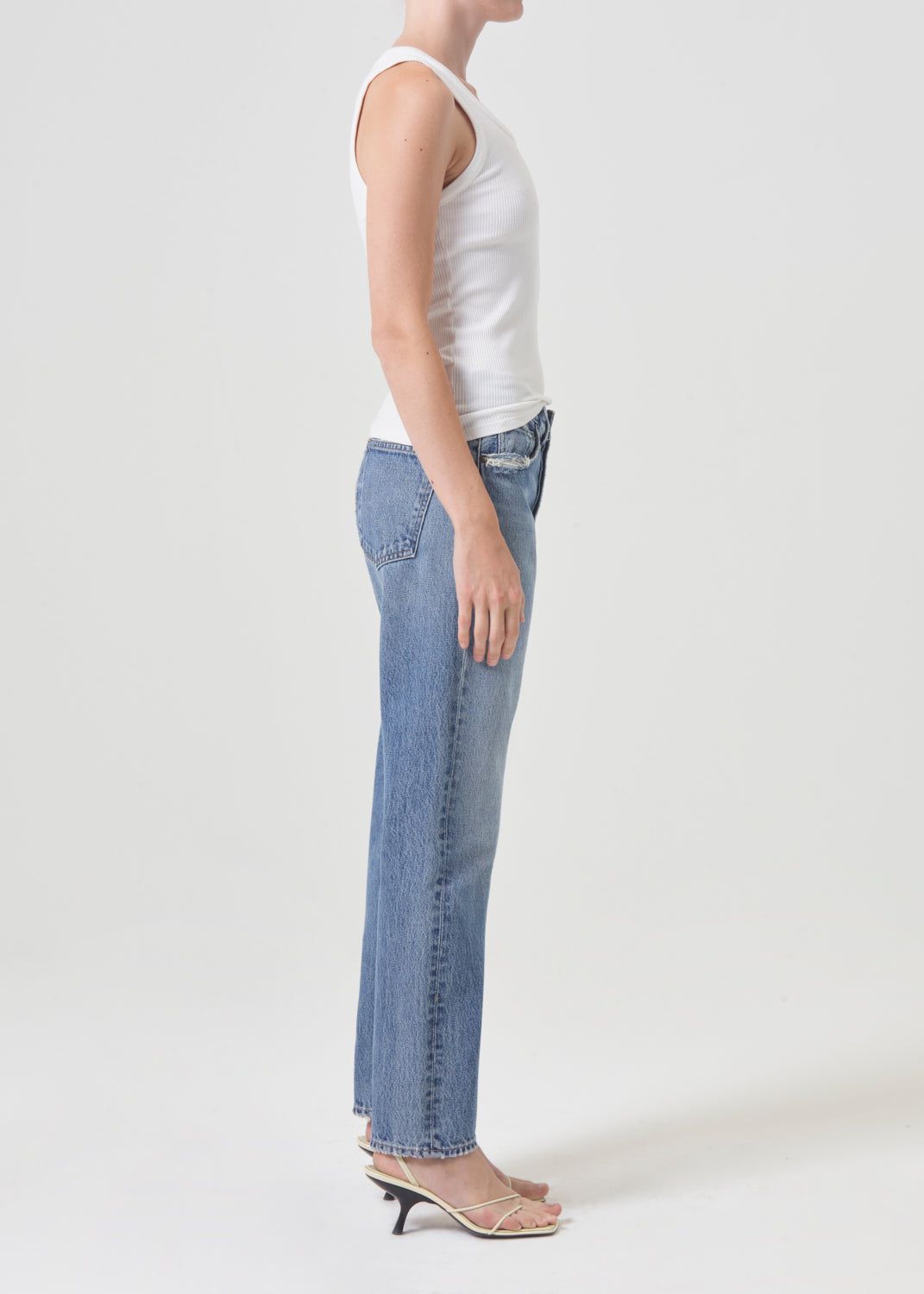 Jean Agolde Parker Long Jean Femme Invention | DPTGW-6382