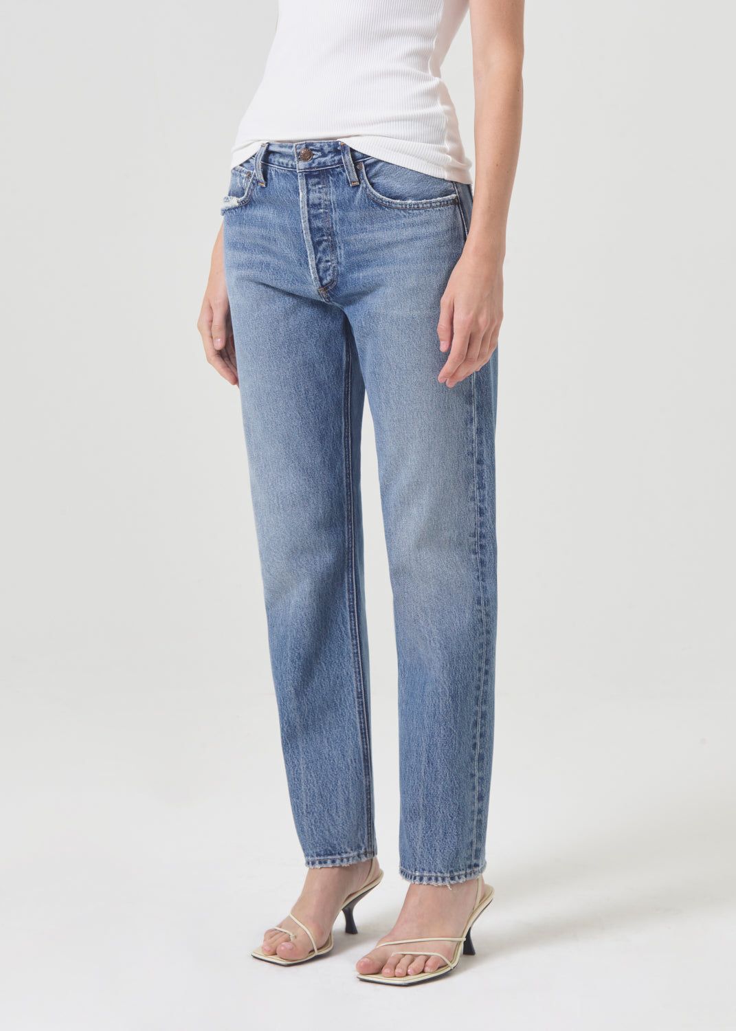 Jean Agolde Parker Long Jean Femme Invention | DPTGW-6382