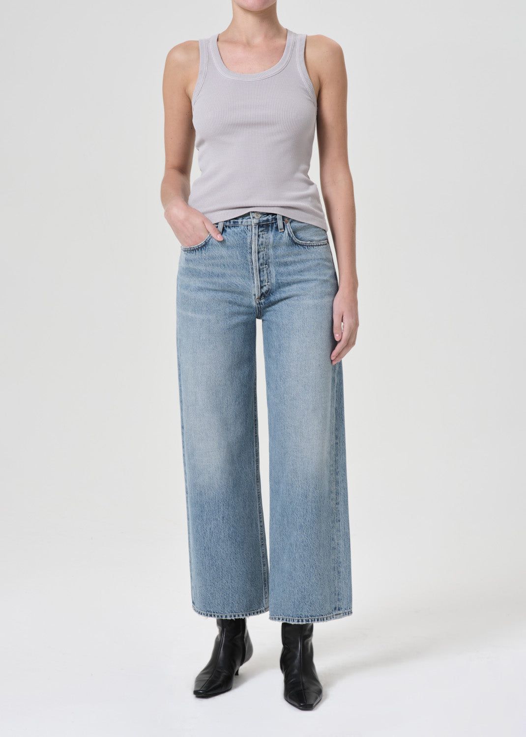 Jean Agolde Ren Jean Femme Disclosure | KDNCR-3984