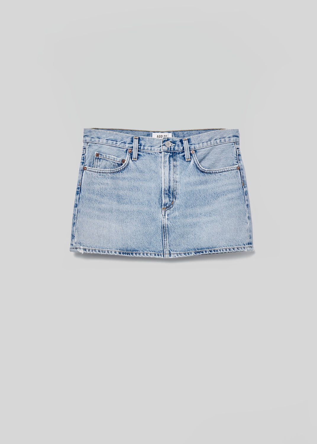 Jupes Agolde Alek Mini Femme Force | QXSLI-5978