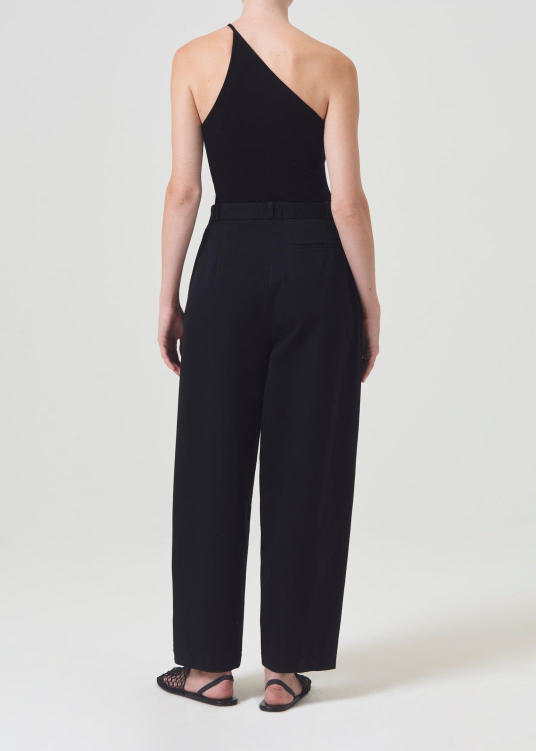 Pantalon Agolde Becker Chino Femme Noir | KXWAU-1407
