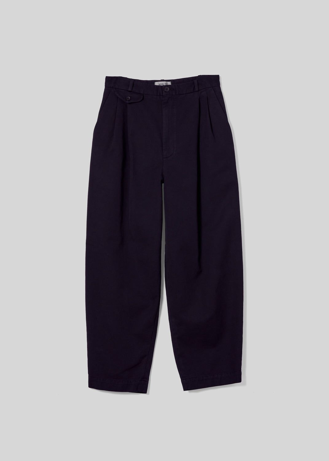 Pantalon Agolde Becker Chino Femme Noir | KXWAU-1407