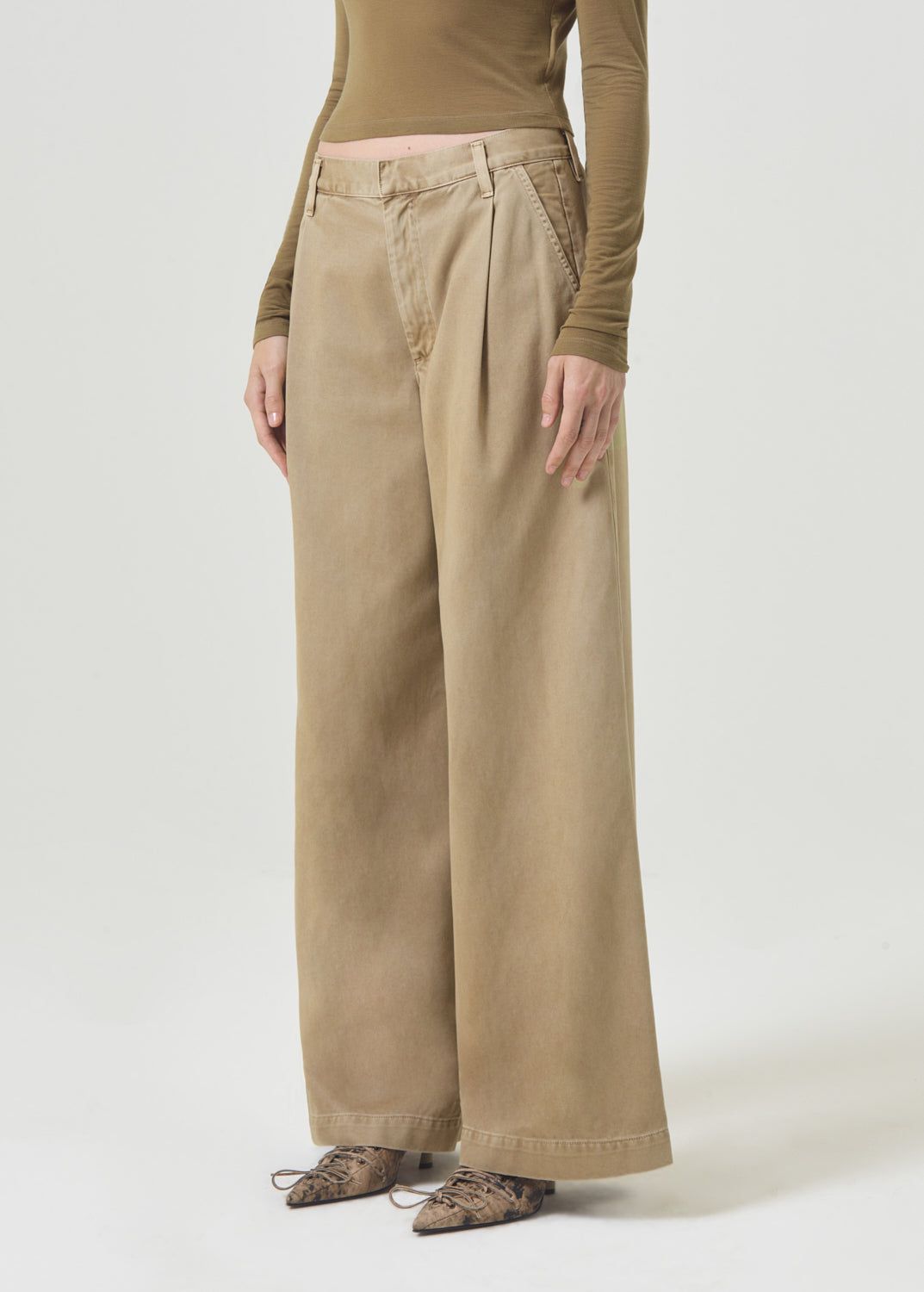 Pantalon Agolde Daryl Pant Femme Basket | UHXKM-8917