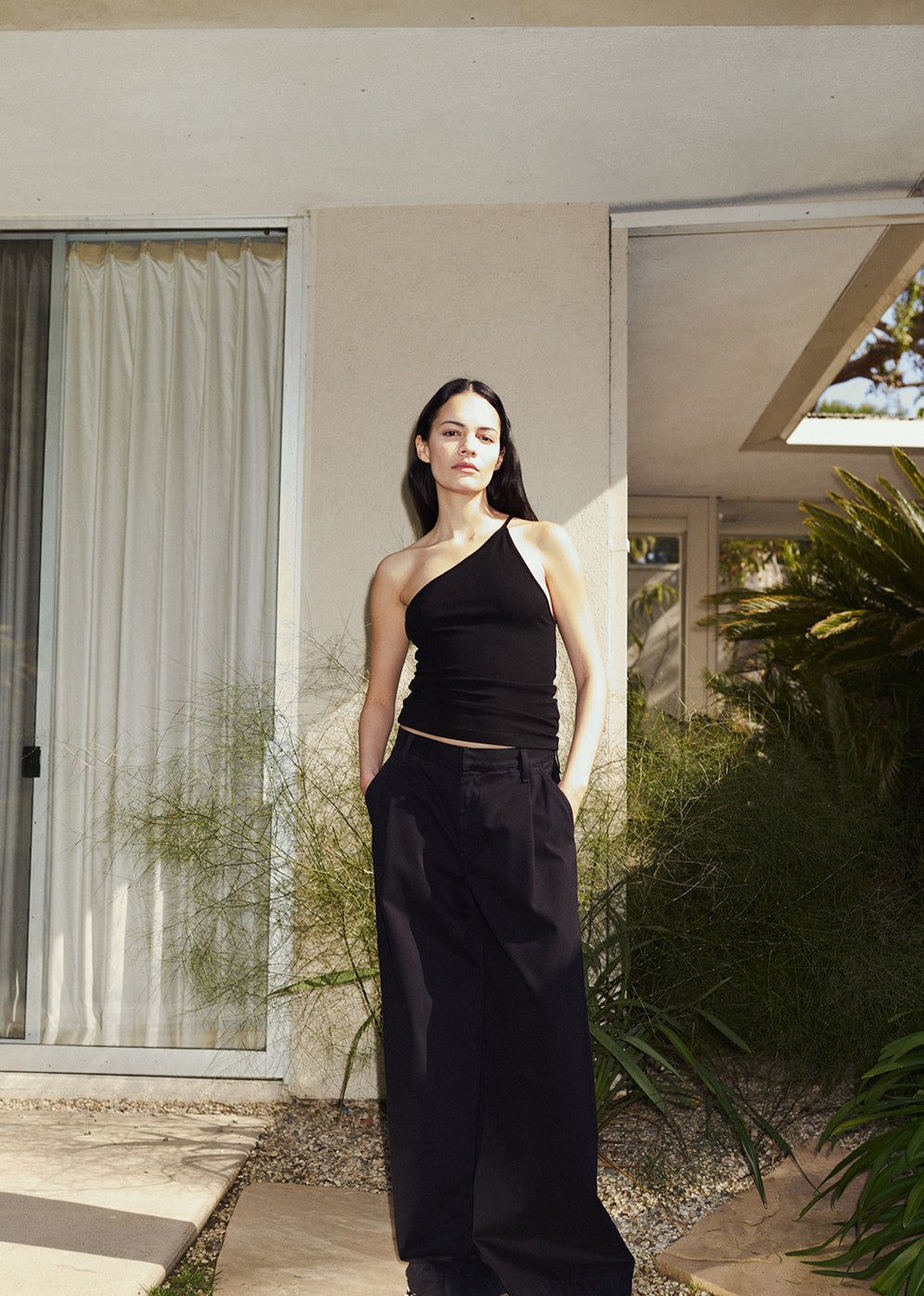 Pantalon Agolde Daryl Pant Femme Noir | GJMFO-9840