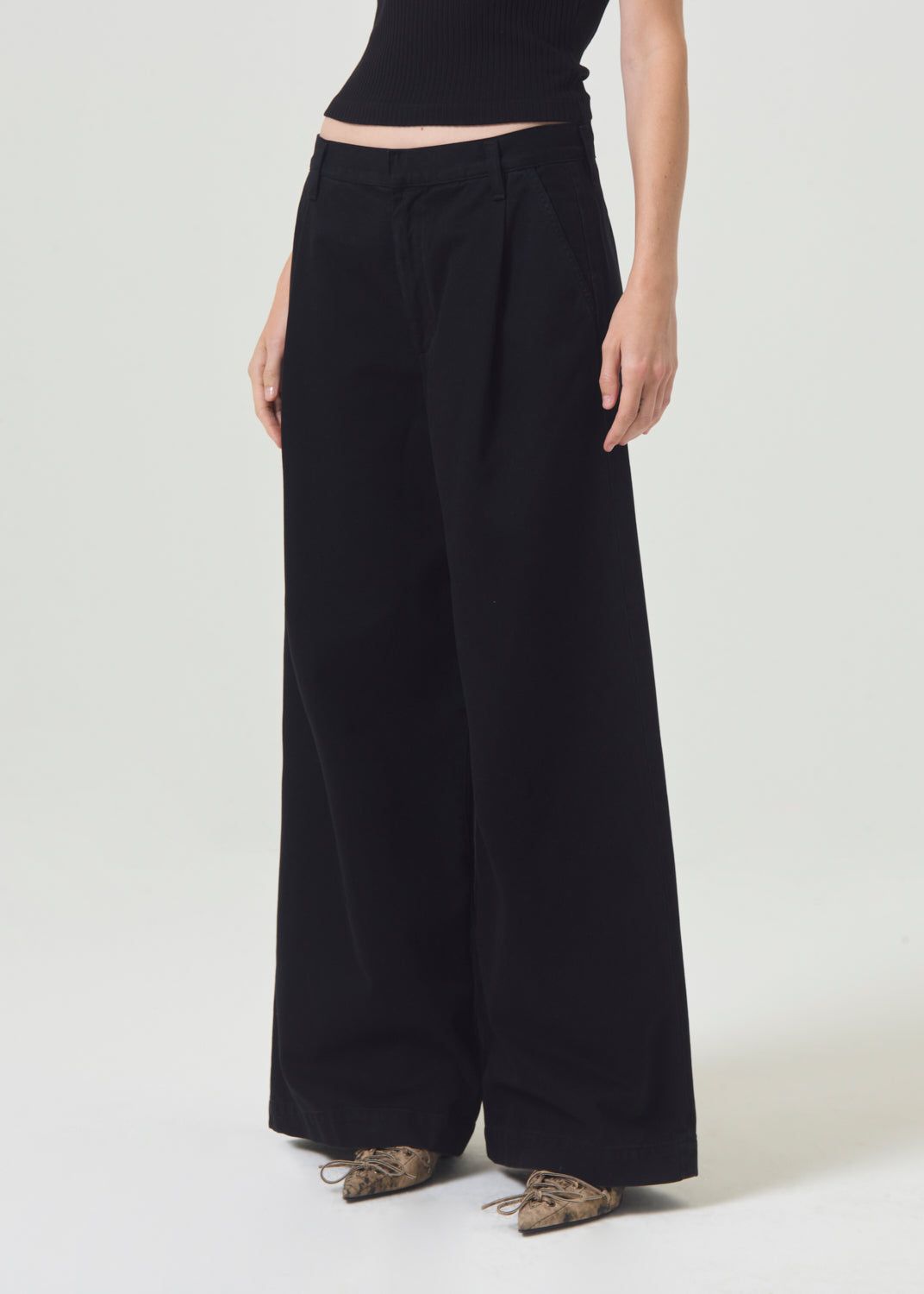 Pantalon Agolde Daryl Pant Femme Noir | GJMFO-9840