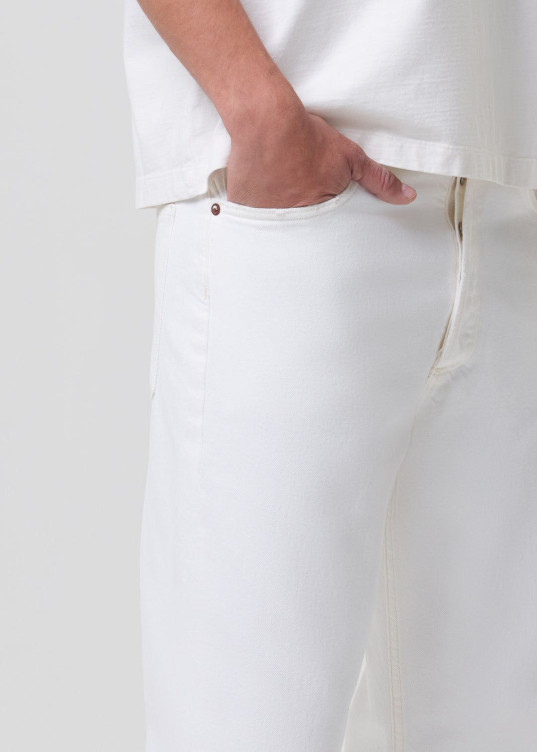 Pantalons Agolde 90's Jean Homme Milkshake | BNROM-5931
