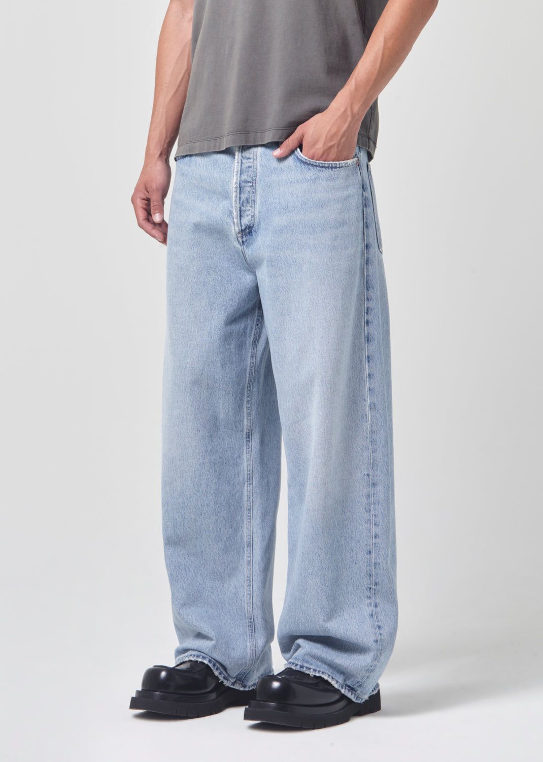 Pantalons Agolde Ashcroft Jean Homme Force | VWBLE-4789