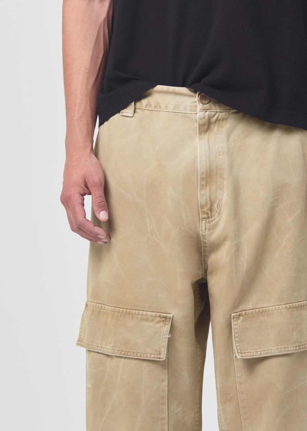 Pantalons Agolde Casper Cargo Homme Jasper Twist | JQKSA-3154