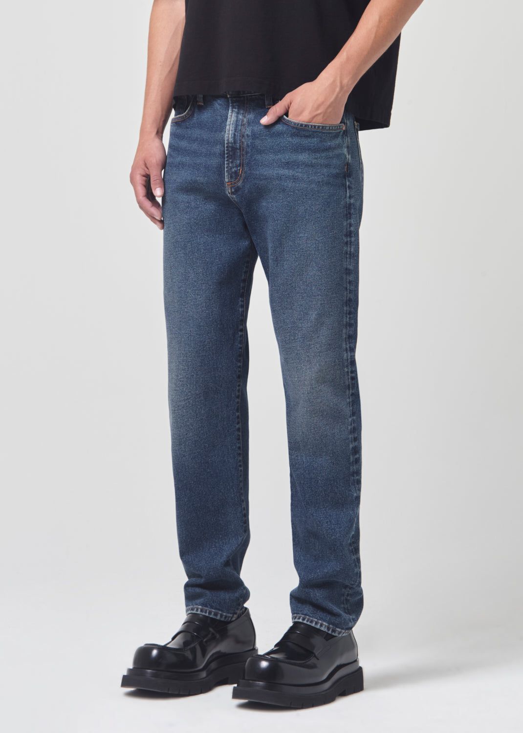 Pantalons Agolde Curtis Jean Homme Perimeter | GSLYX-8190