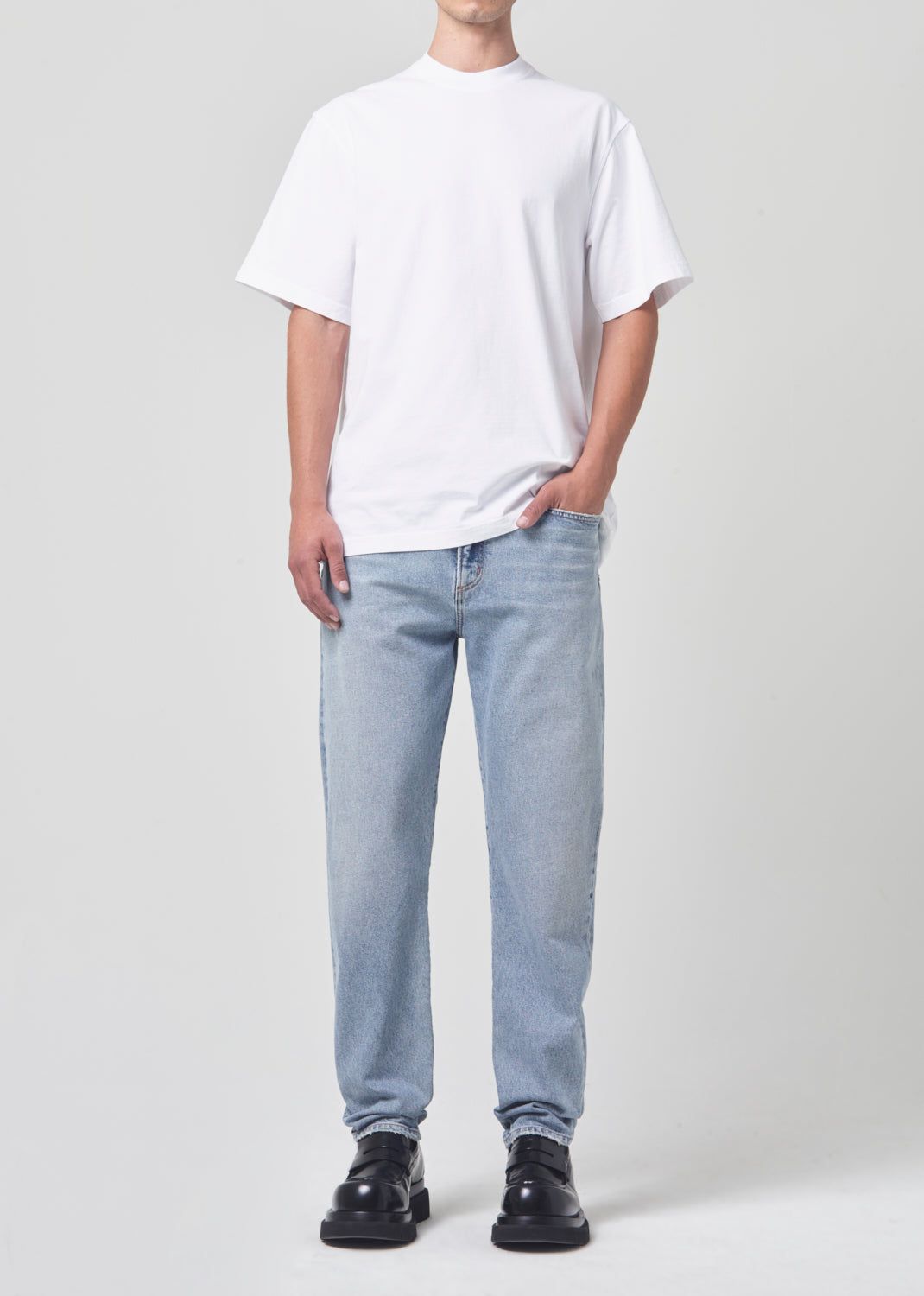 Pantalons Agolde Curtis Jean Homme Turmoil | AETOY-5317