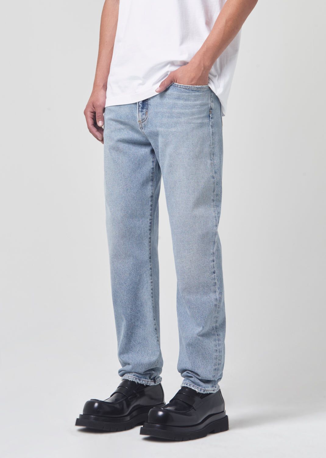 Pantalons Agolde Curtis Jean Homme Turmoil | AETOY-5317