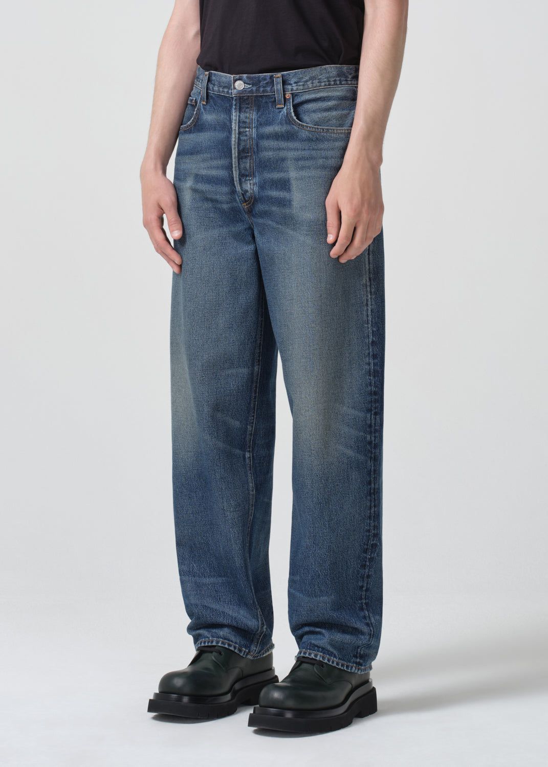 Pantalons Agolde Deven Jean Homme Illuminate | UHSEK-8635