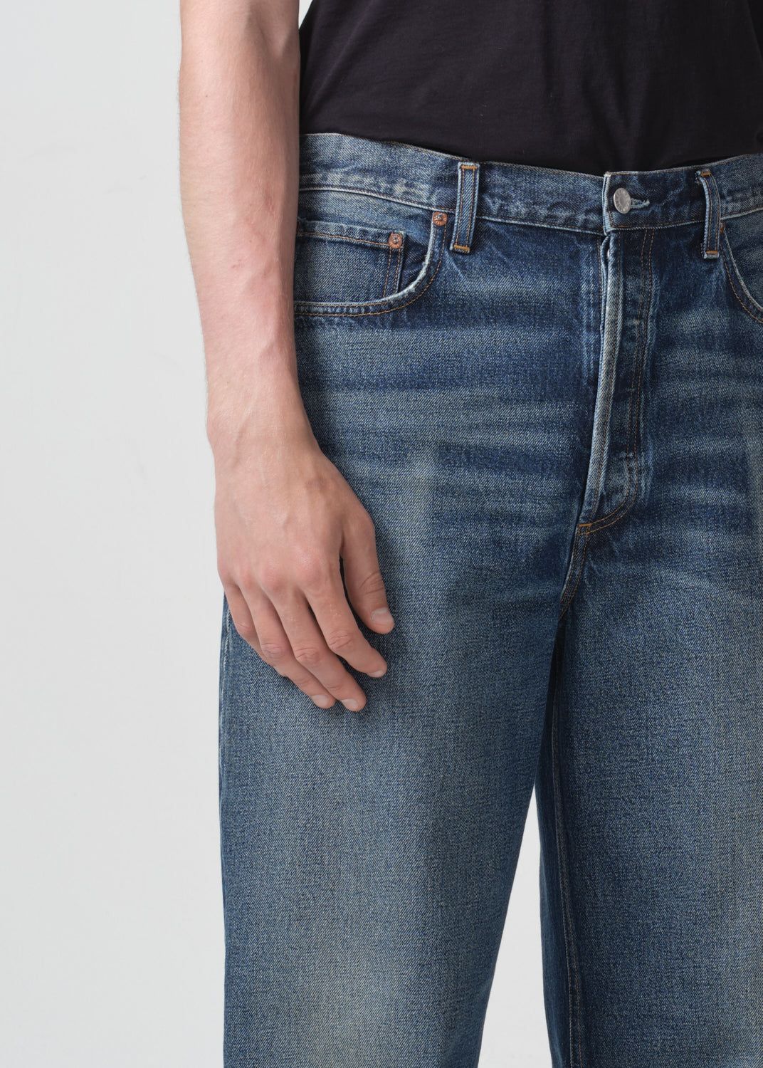 Pantalons Agolde Deven Jean Homme Illuminate | UHSEK-8635