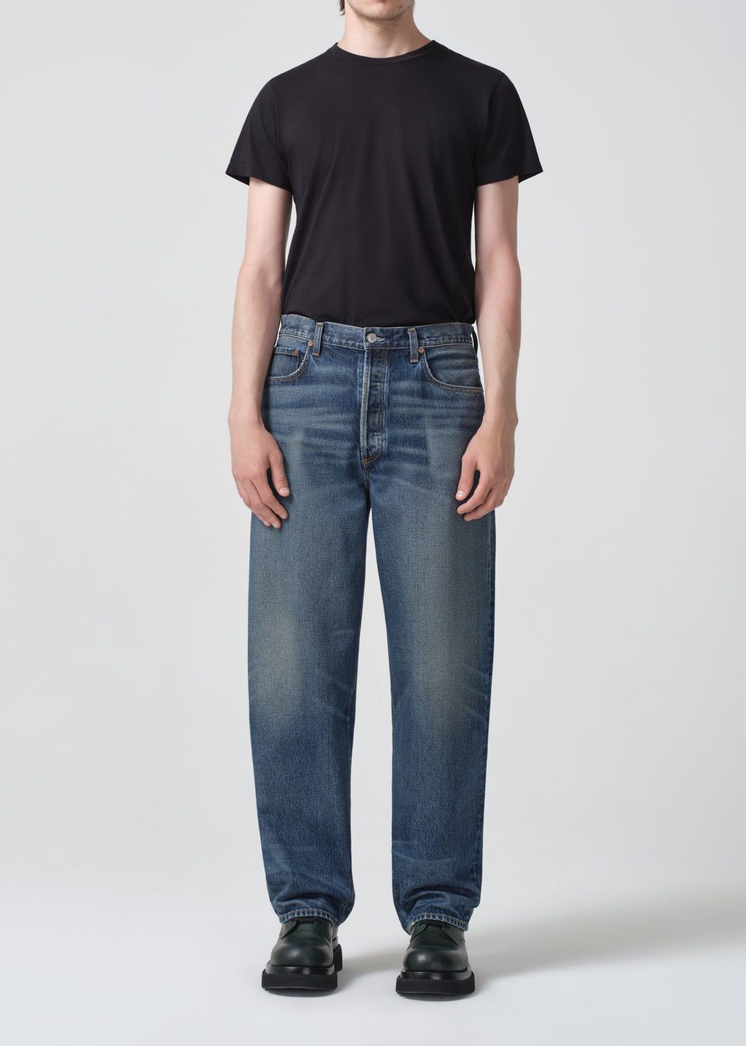 Pantalons Agolde Deven Jean Homme Illuminate | UHSEK-8635