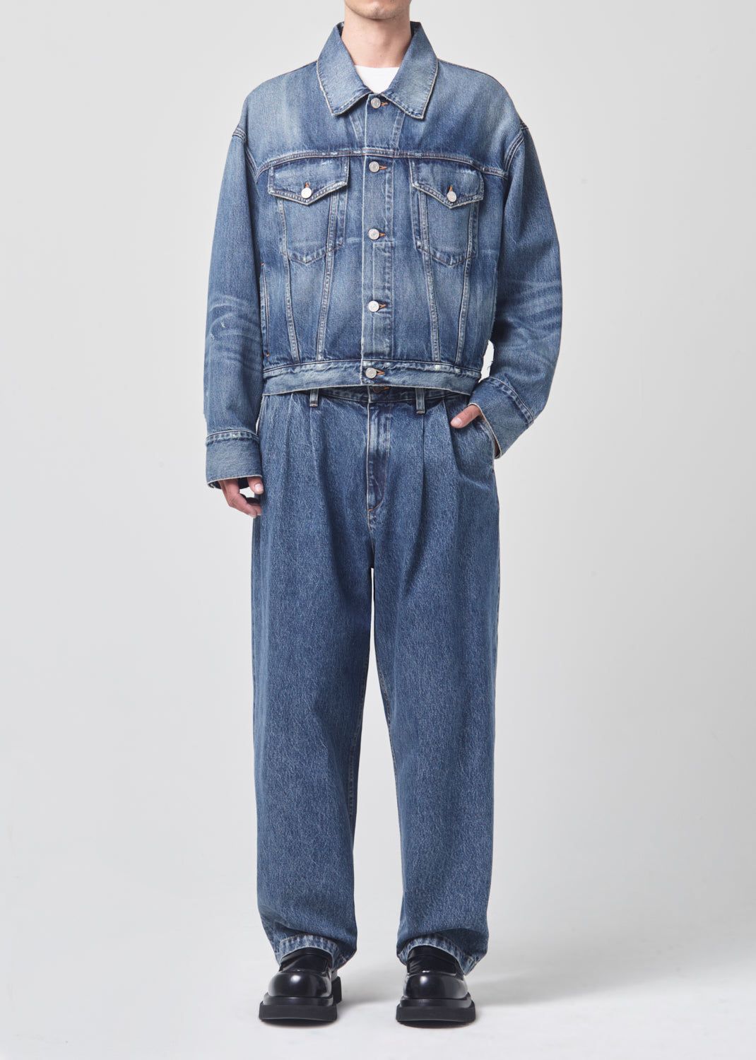 Pantalons Agolde Slater Trouser Homme Imagine | LIEBG-9857