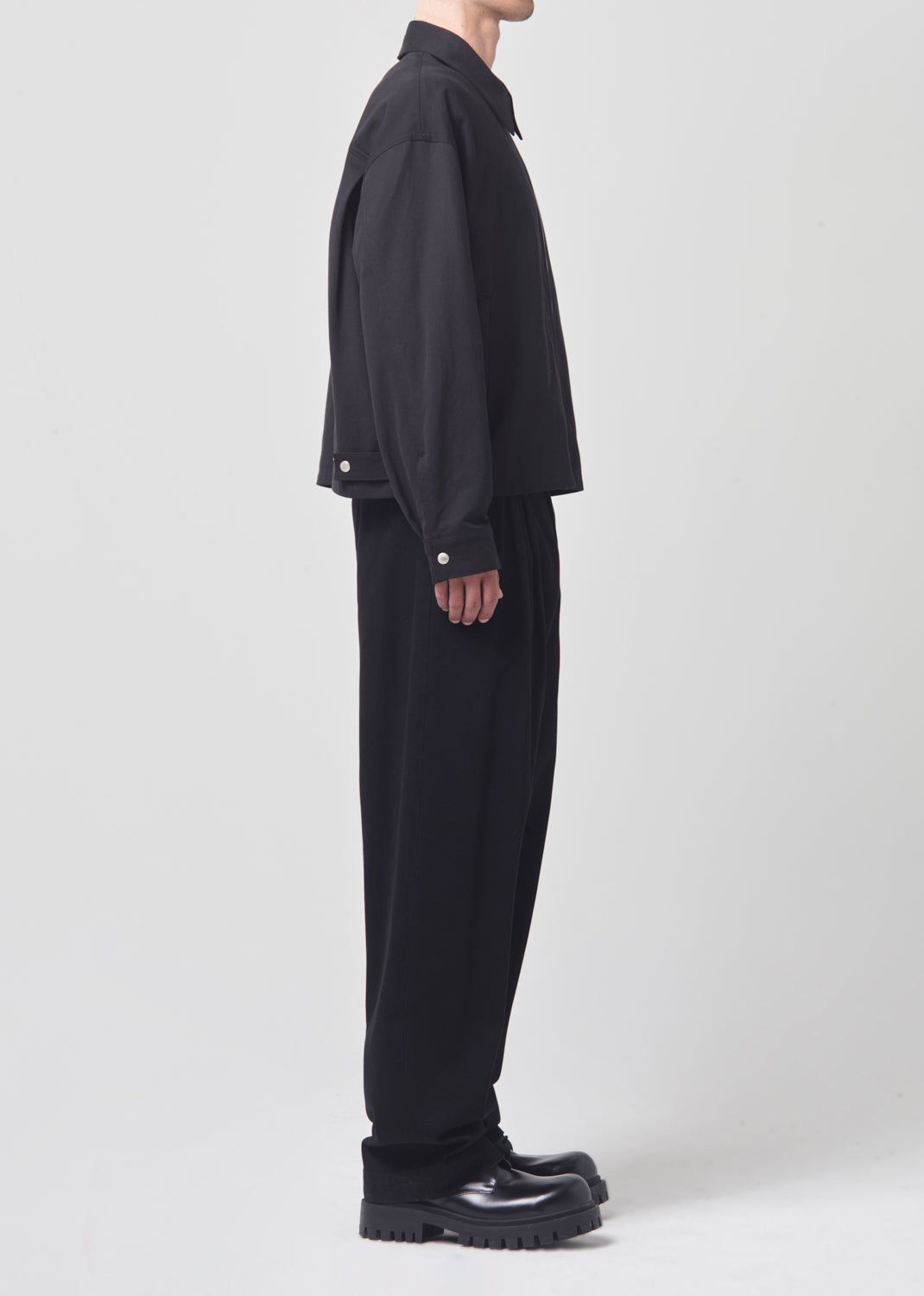 Pantalons Agolde Slater Trouser Homme Noir | ECQIS-0295