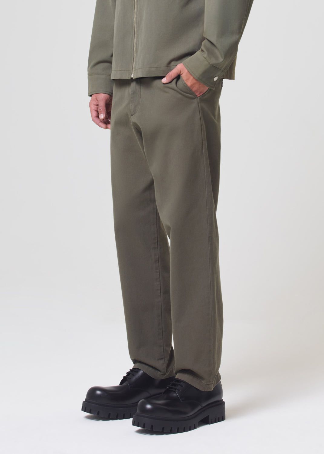 Pantalons Agolde Vinson Chino Homme Moss | MBSAV-7543