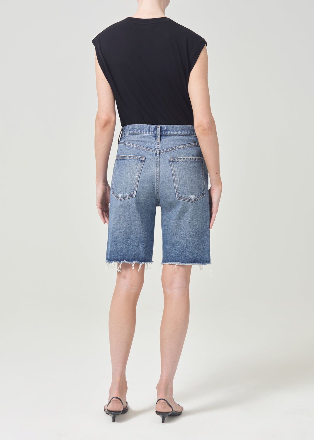 Short Agolde 90's Mid Rise Loose Short Femme Precision | XWDQC-2710