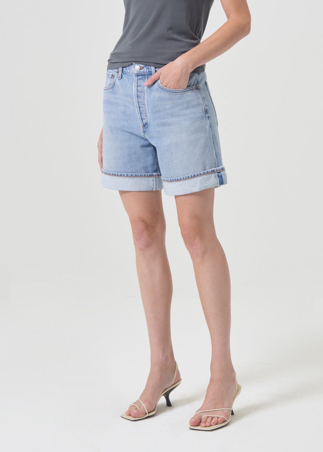 Short Agolde Dame Short Femme Tension | TNFMW-1634