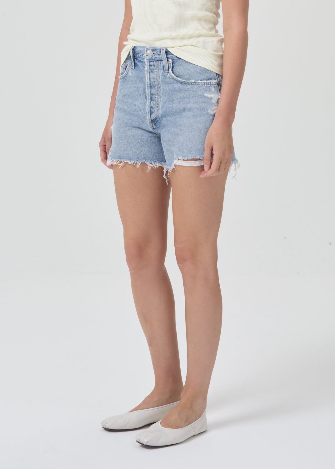 Short Agolde Dee Vintage High Rise Short Femme Muse | RXWIK-3264