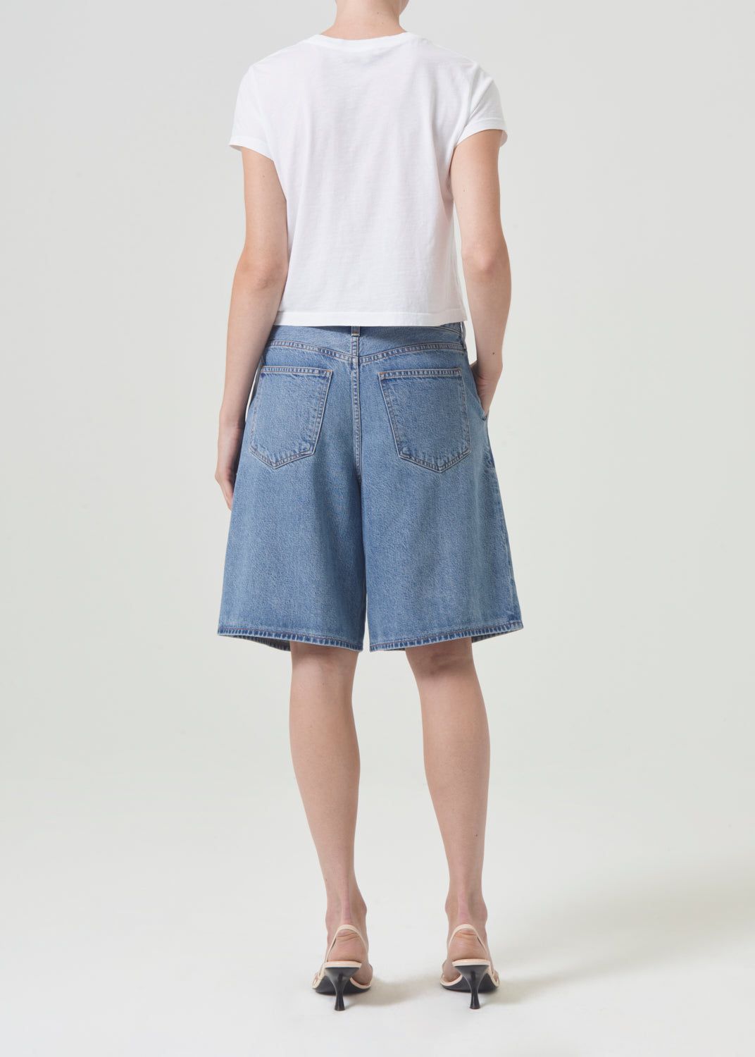Short Agolde Ellis Trouser Short Femme Baffle | JKZGN-6823