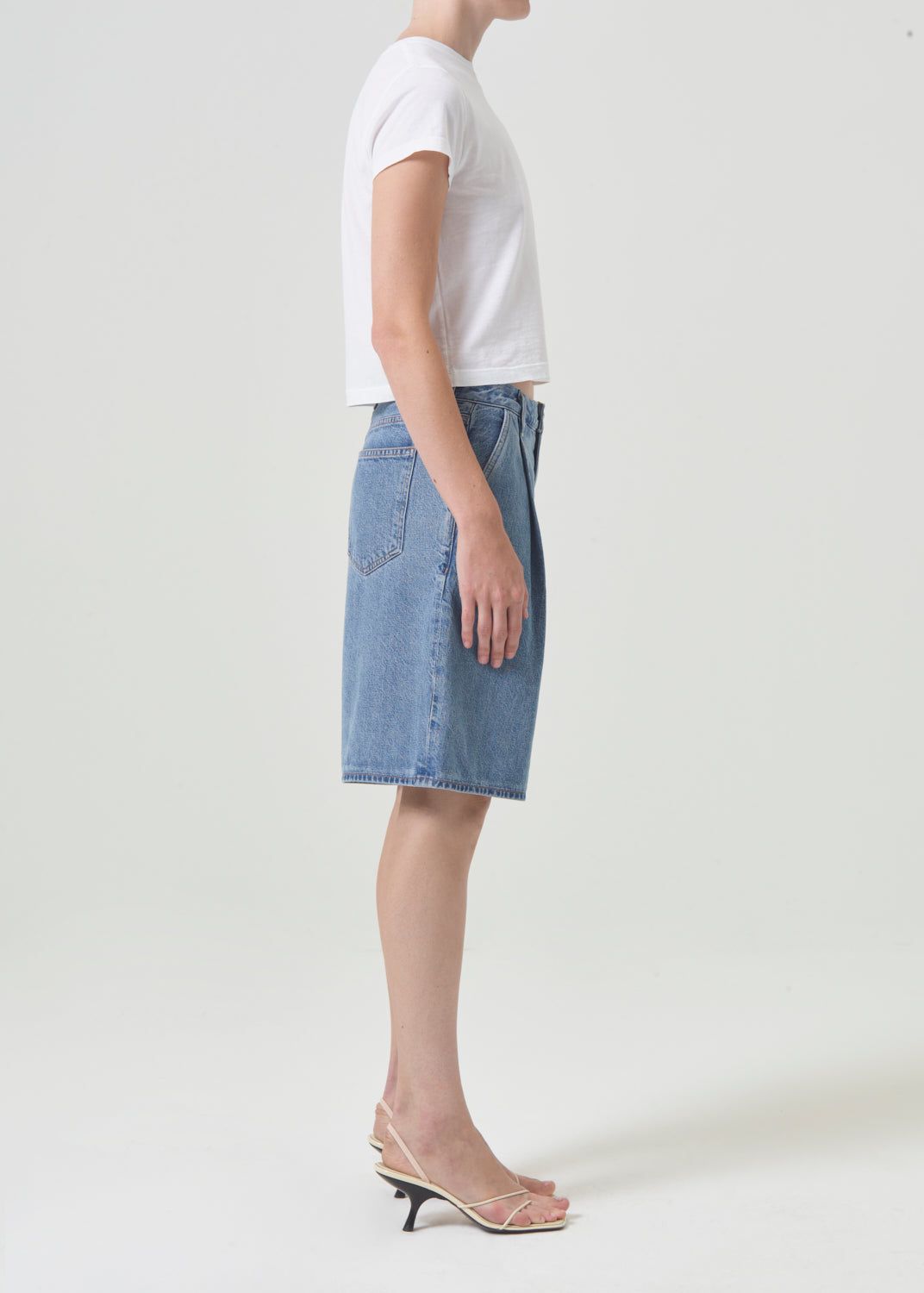 Short Agolde Ellis Trouser Short Femme Baffle | JKZGN-6823