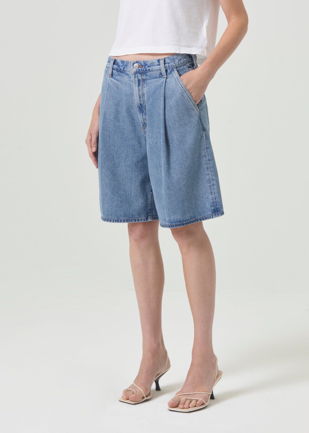 Short Agolde Ellis Trouser Short Femme Baffle | JKZGN-6823