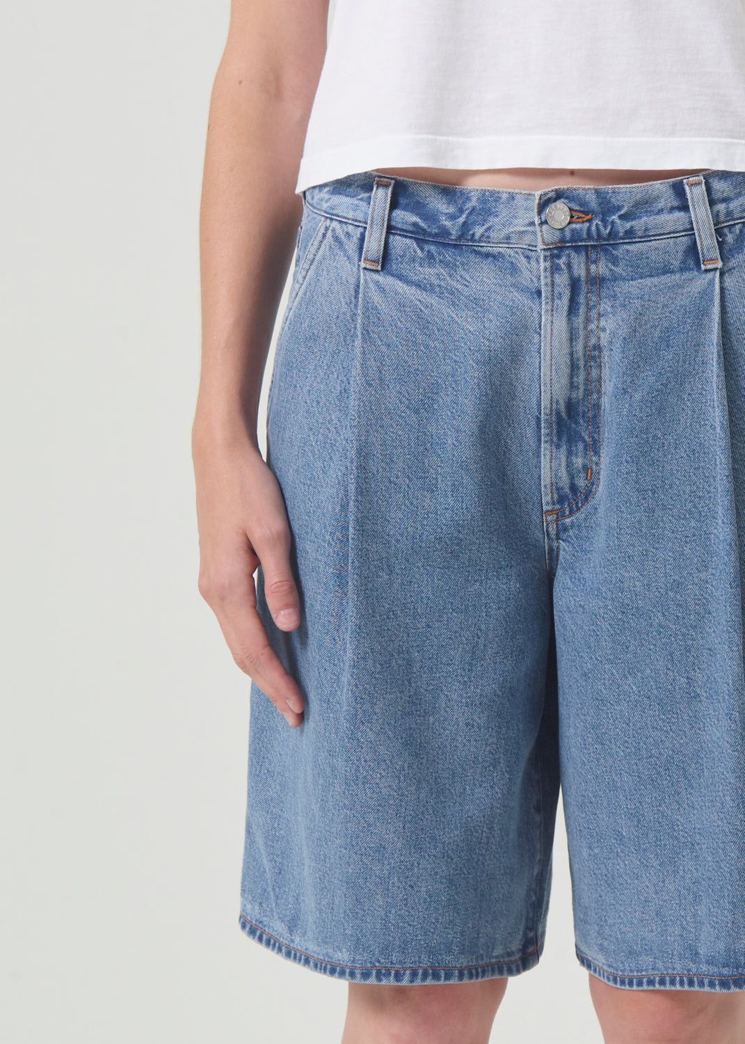 Short Agolde Ellis Trouser Short Femme Baffle | JKZGN-6823