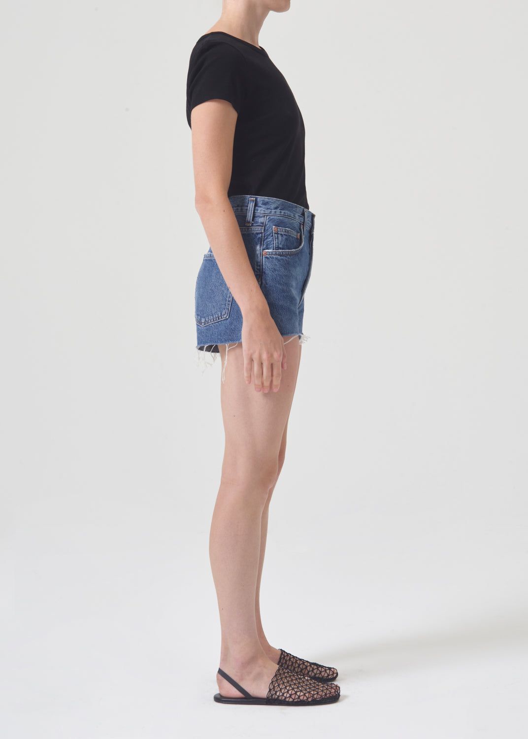 Short Agolde Mila Vintage High Rise Short Femme Enamour | KOTJW-4817