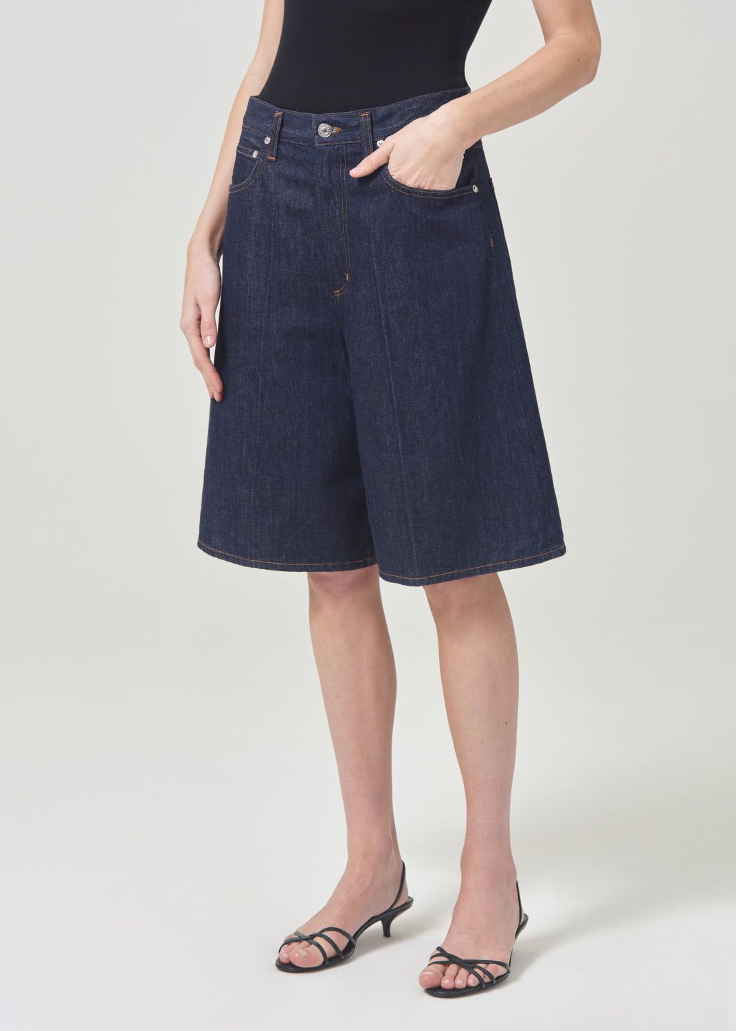 Short Agolde Nolan Short Femme Pure | ESYKP-2183