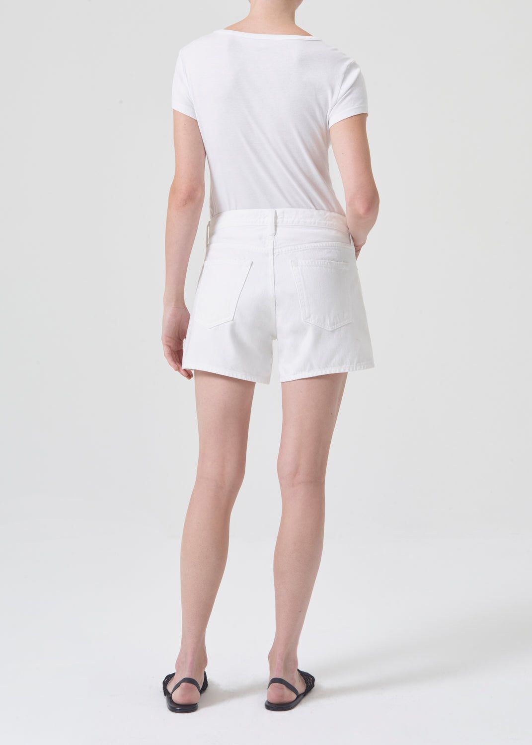 Short Agolde Parker Long Short Femme Dough | NDFRS-5721