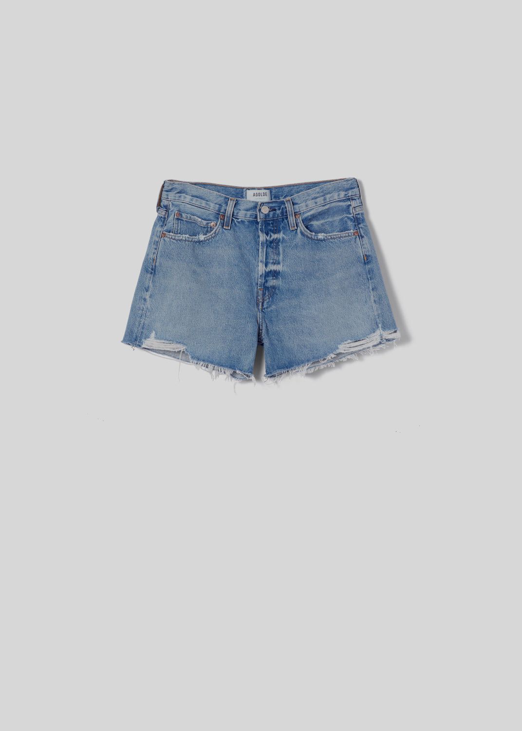 Short Agolde Parker Long Short Femme Lowkey | QXJAZ-5417