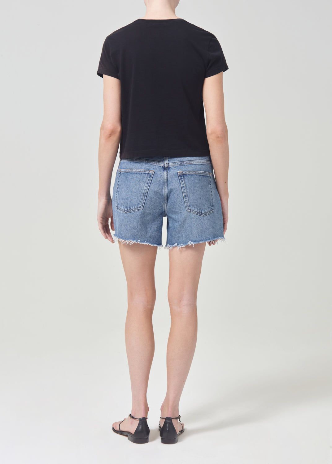 Short Agolde Parker Long Short Femme Skywave | FERVZ-6431