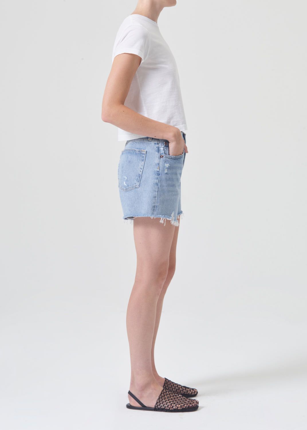Short Agolde Parker Long Short Femme Swapmeet | QKISL-7081