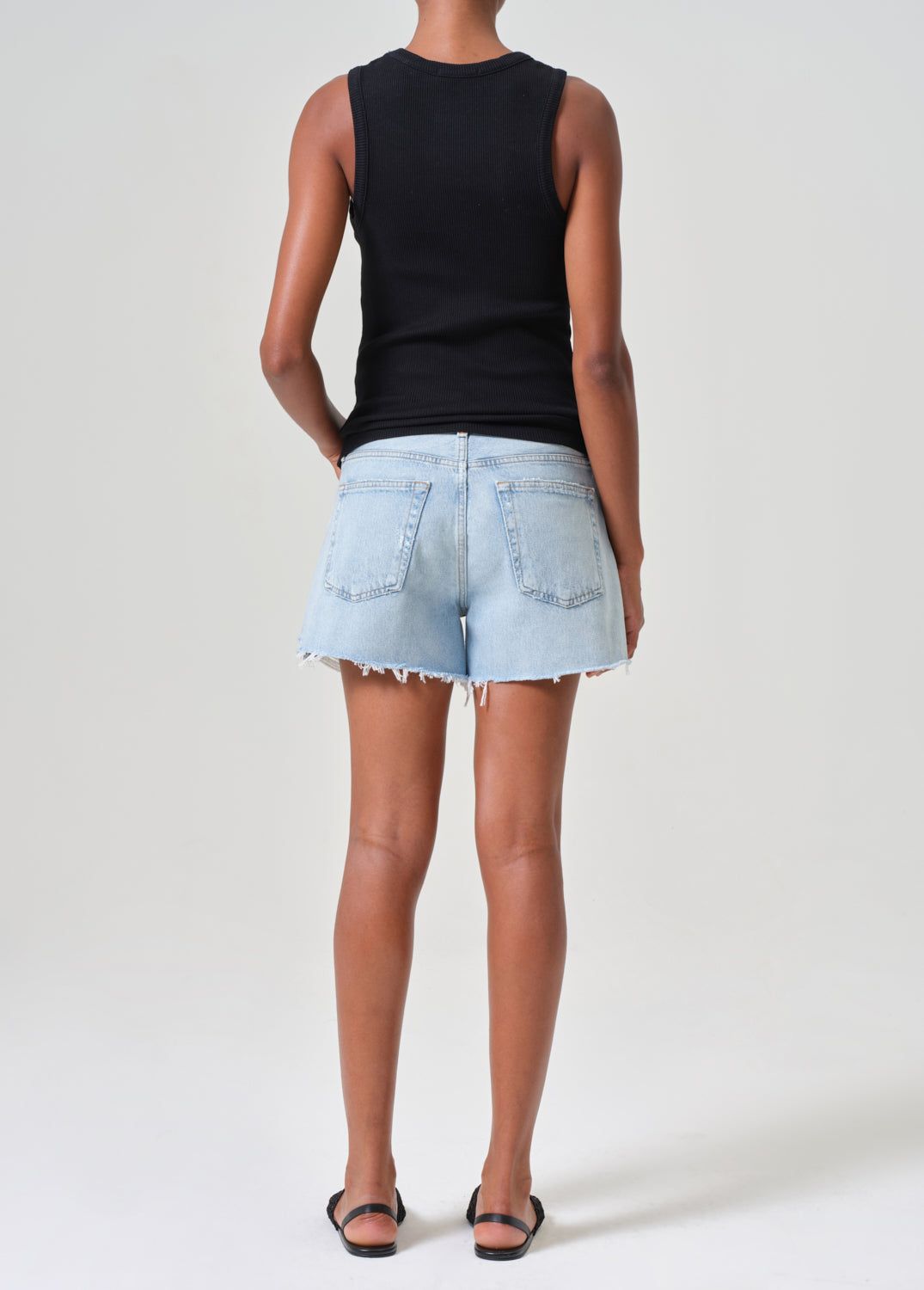 Short Agolde Parker Long Short Femme Twister | LEVAB-8617