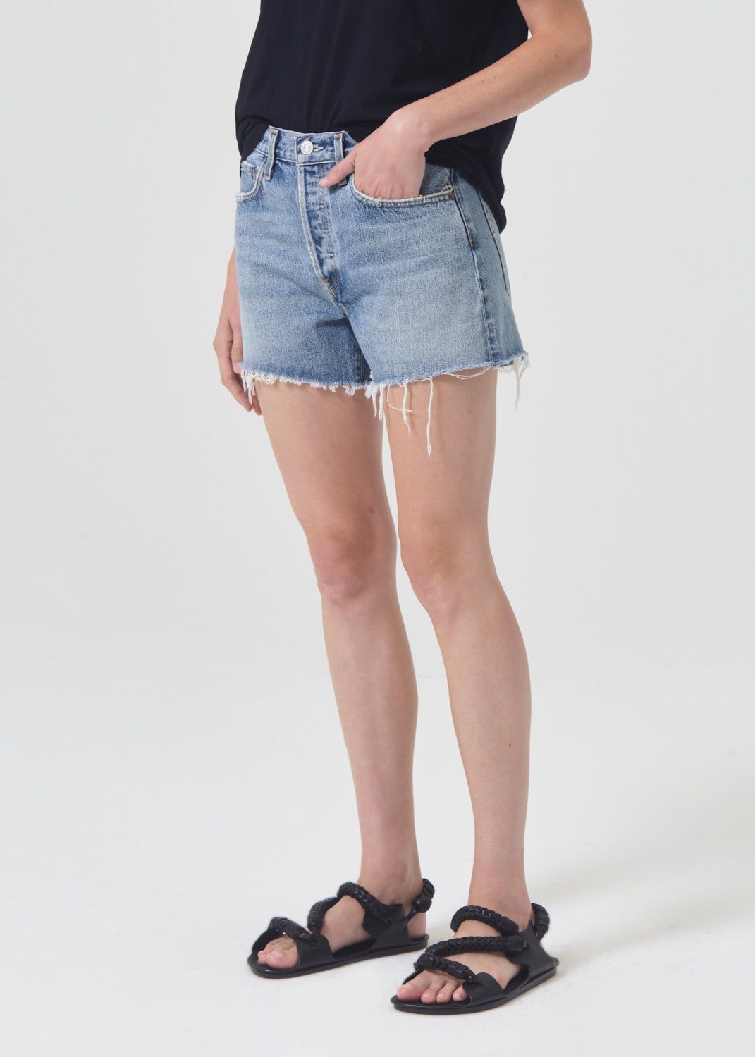 Short Agolde Parker Long Short Femme Wheel | BKPUD-8769