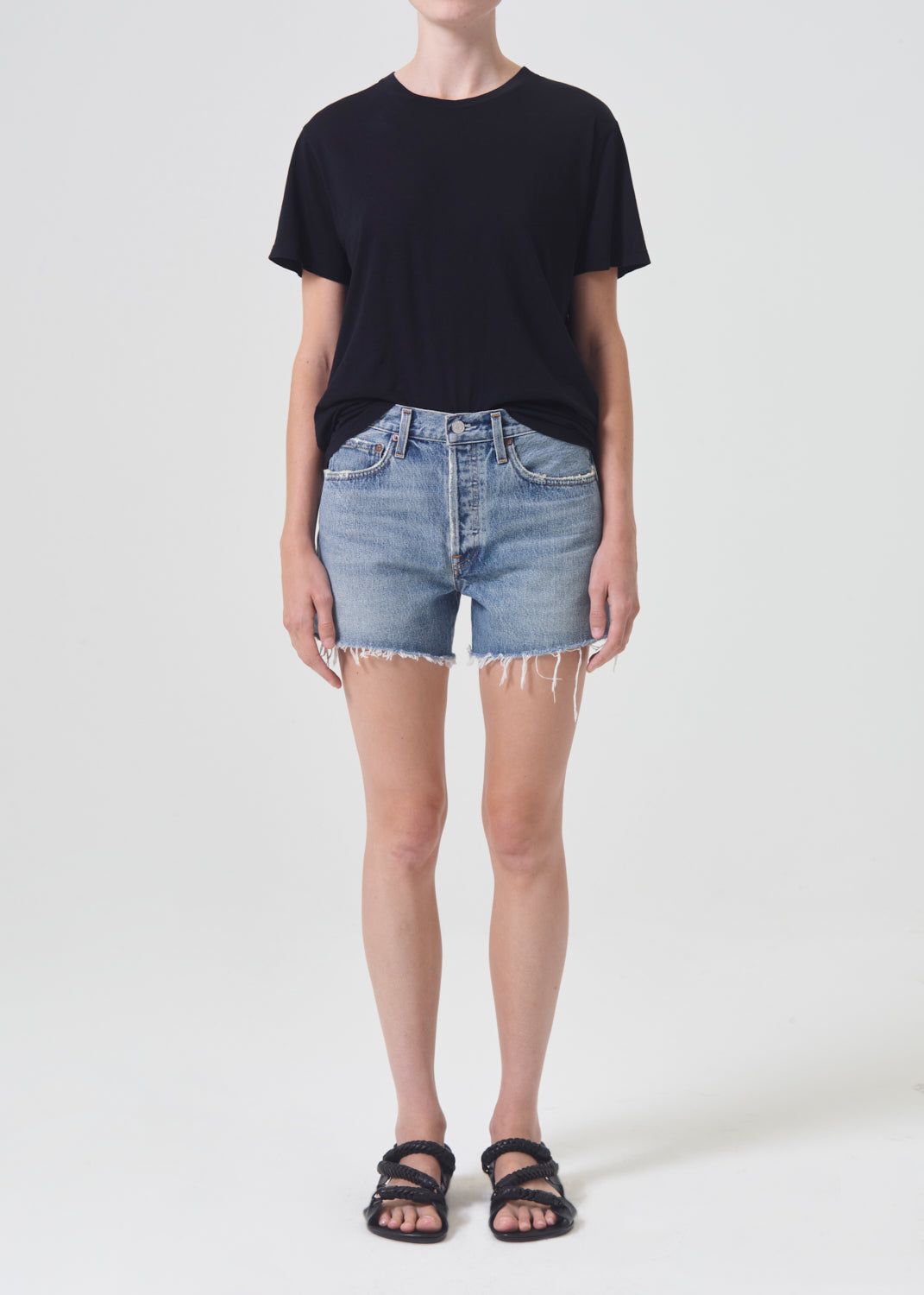 Short Agolde Parker Long Short Femme Wheel | BKPUD-8769