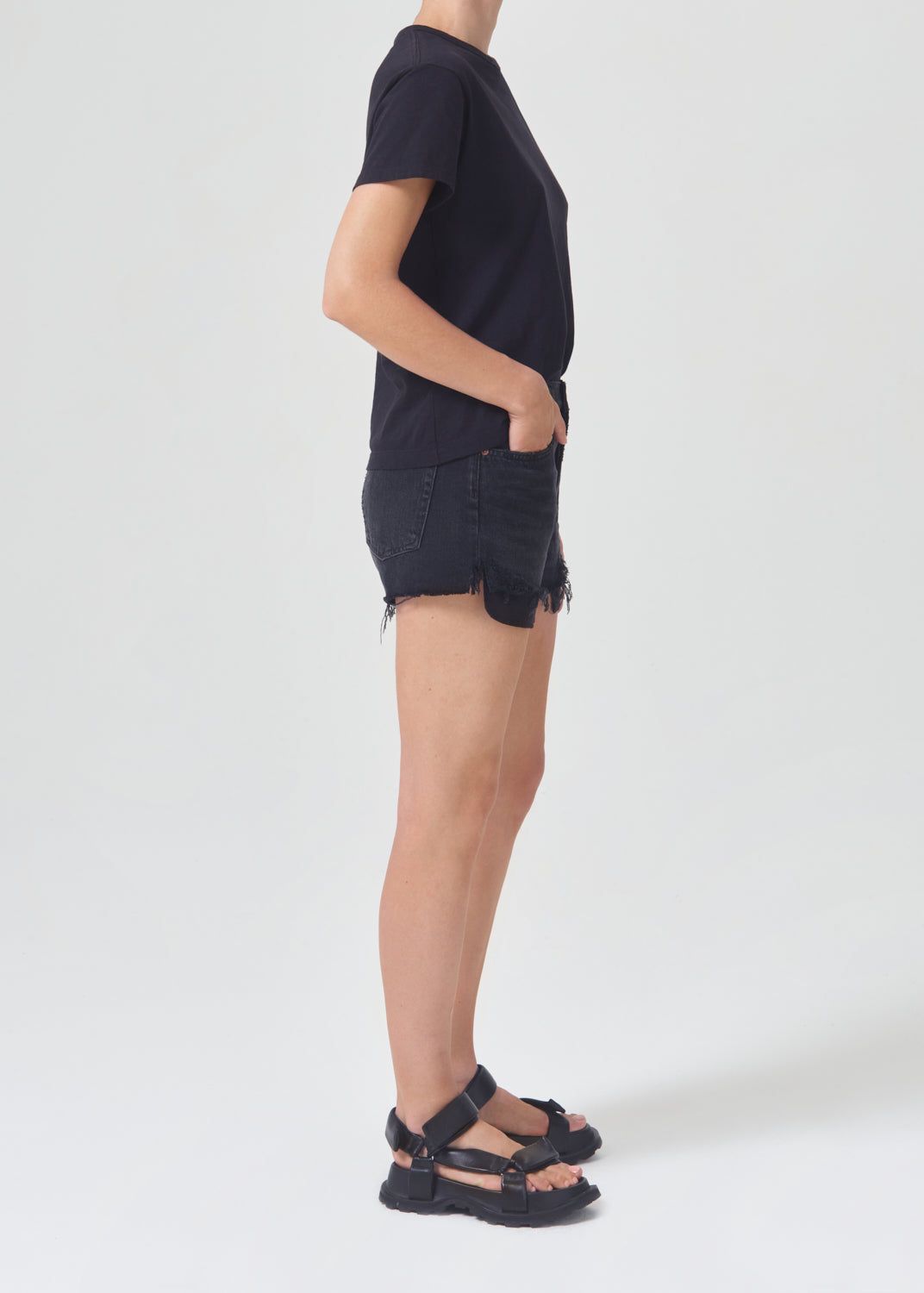 Short Agolde Parker Vintage Cut Off Short Femme Trance | HDCKJ-5741