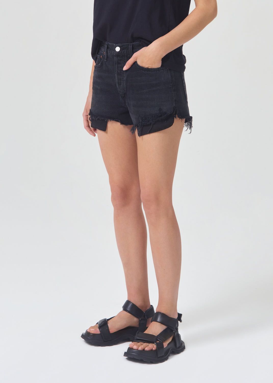 Short Agolde Parker Vintage Cut Off Short Femme Trance | HDCKJ-5741