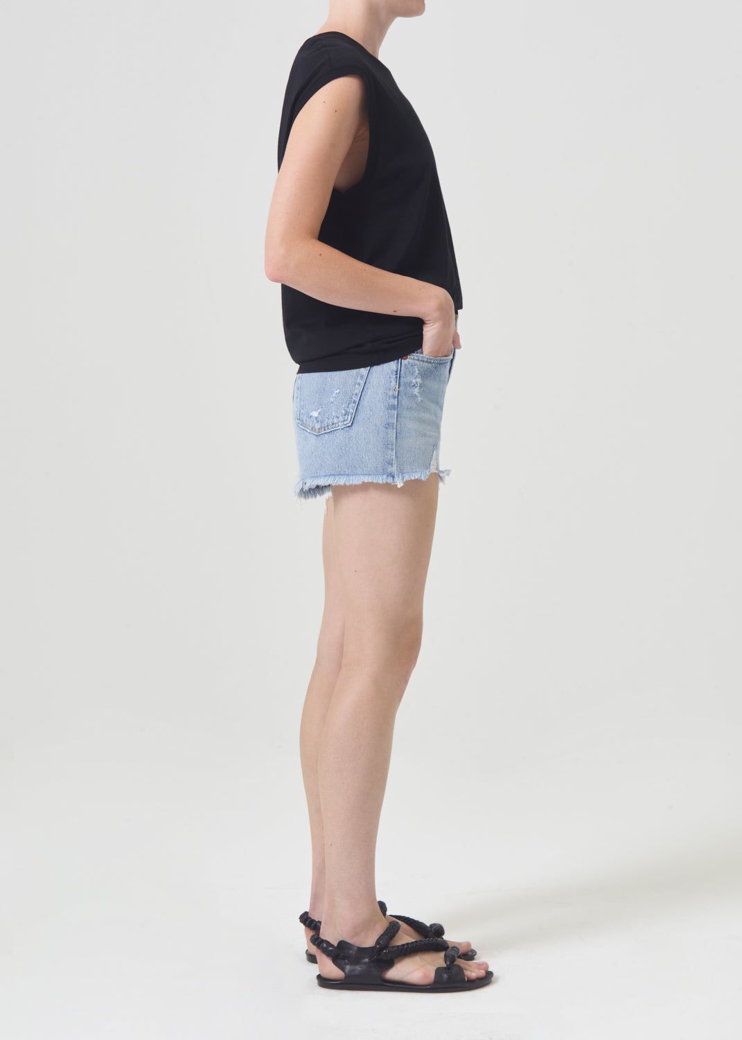 Short Agolde Parker Vintage Cut Off Short Femme Swapmeet | FGEBX-0235