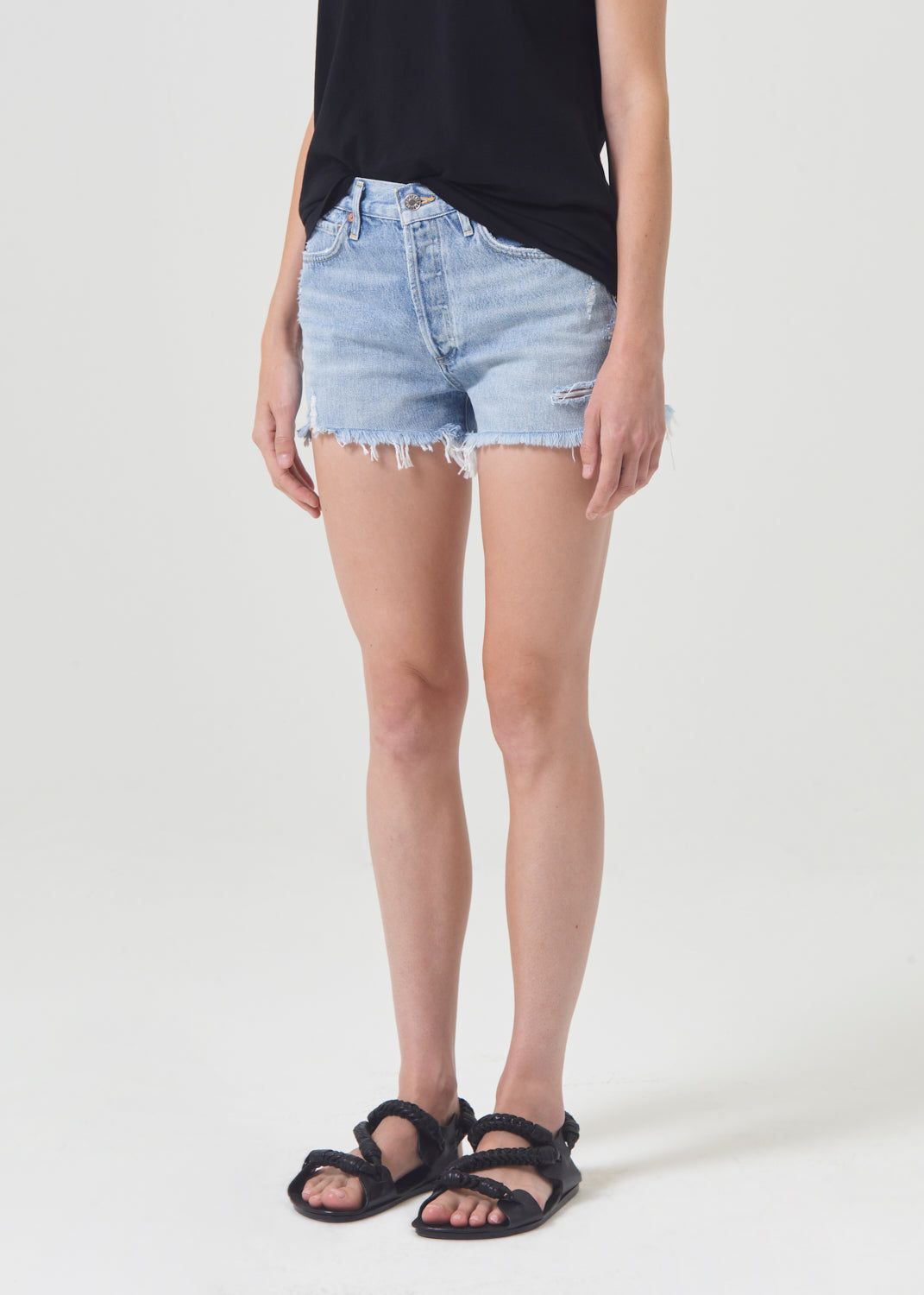 Short Agolde Parker Vintage Cut Off Short Femme Swapmeet | FGEBX-0235