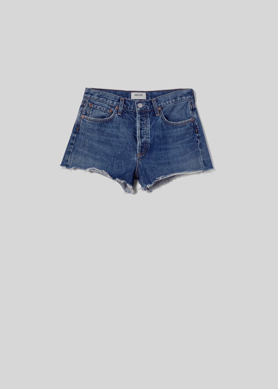 Short Agolde Parker Vintage Cut Off Short Femme Caution | FRTZW-3846